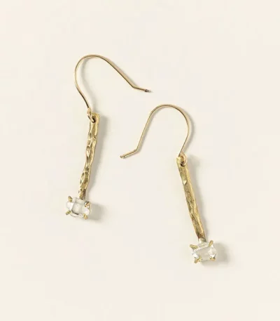 Guiding Light Herkimer Diamond Earrings