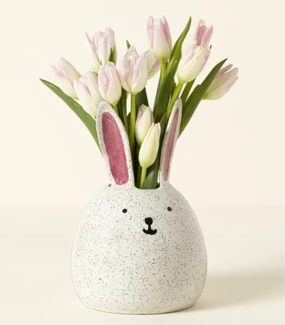 Happy Bunny Vase