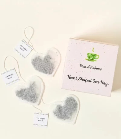 Heart-shaped Tea Bags