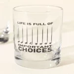 Important Choices Golf Club Glasses - Set Of 2 1