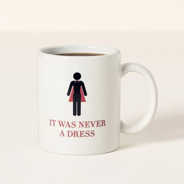 It Was Never A Dress Color-changing Mug