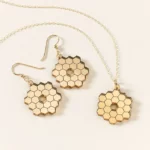 James Webb Telescope Mirror Earrings 2