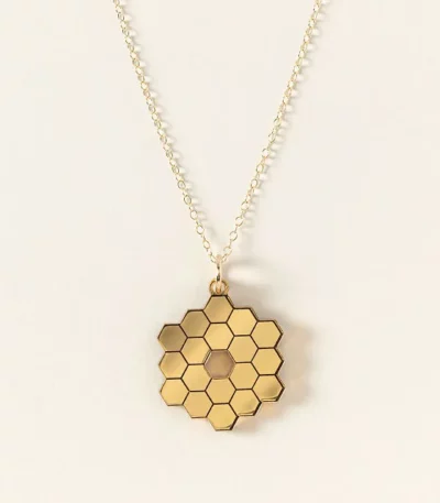 James Webb Telescope Mirror Necklace