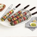 Kabob Grilling Baskets - Set Of 4 2