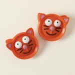 Kiddy Cat Playing Card Holders - Set Of 2 1