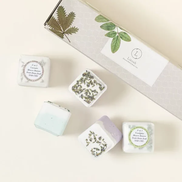 Lavender & Eucalyptus 3 In 1 Cbd Shower Steamers