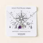 Let Your Heart Be Your Compass Necklace