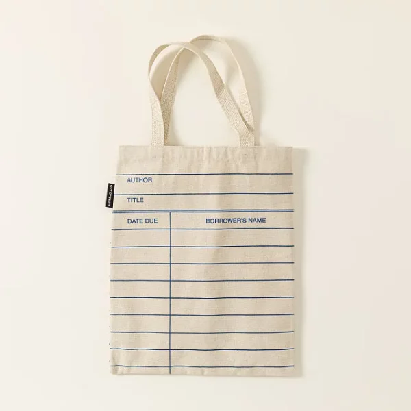 Library Card Tote Bag