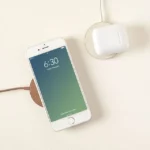 Linen Wireless Magnetic Phone Charger 1