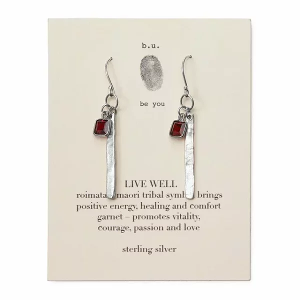 Live Well Earrings