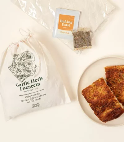 Make Your Own Garlic Herb Focaccia Kit