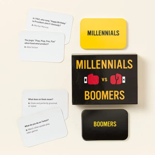 Millennials Vs. Boomers Trivia Game 1