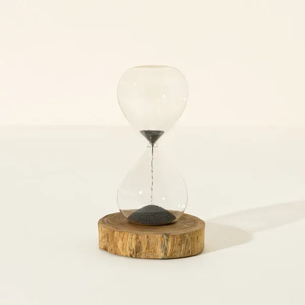 Mindful Moment Magnetic Sand Hourglass