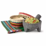 Molcajete With Tortilla Basket 1