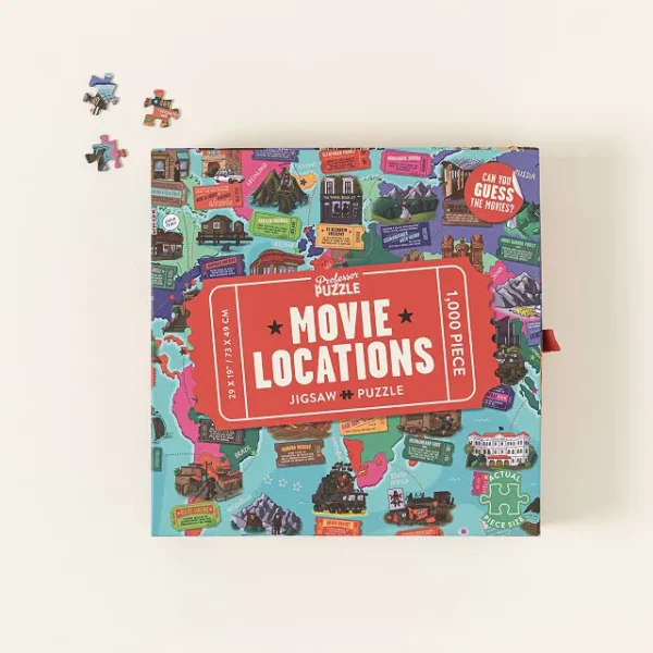 Movie Locations Puzzle & Trivia Game