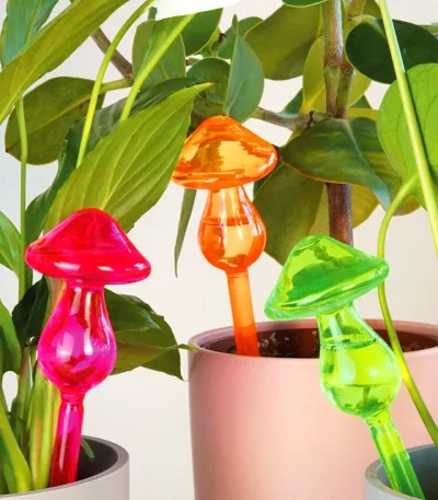 Mushroom Plant Watering Micro-douser Set Of 3