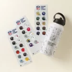 Nfl Bucket List Water Bottle 2