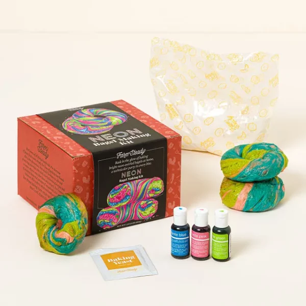 Neon Bagel Making Kit