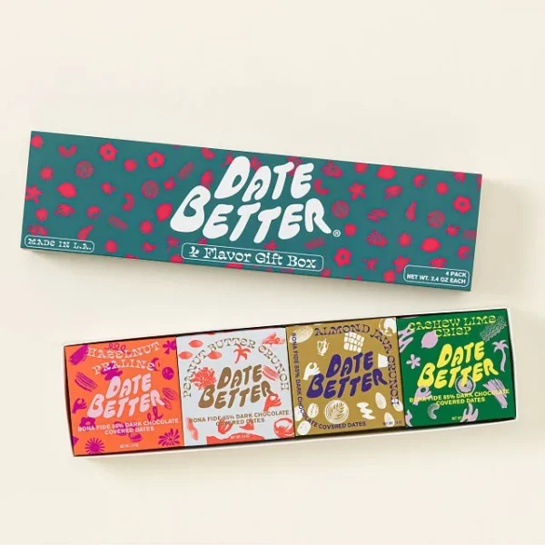 Nut Butter Stuffed Chocolate Date Sampler