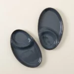 Olive Oil Dipping Plates - Set Of 2 2