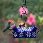 Painted Blossoms Hummingbird Feeder