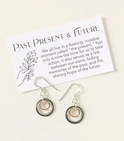 Past Present And Future Earrings