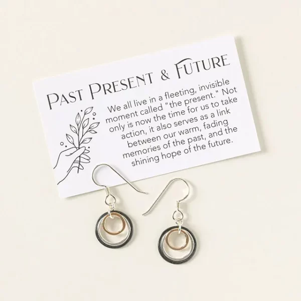 Past Present And Future Earrings