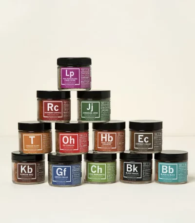 Periodic Table Of Flavor Rub Set