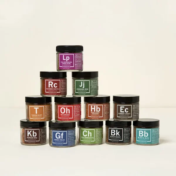 Periodic Table Of Flavor Rub Set