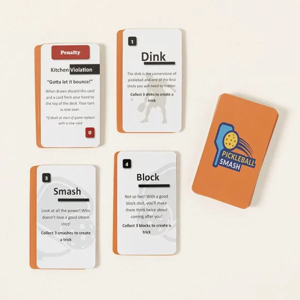 Pickleball Smash Card Game