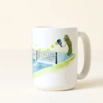 Pickles Playing Pickleball Mug 1