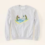 Pickles Playing Pickleball Sweatshirt 1