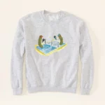 Pickles Playing Pickleball Sweatshirt 3