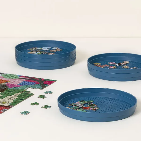 Puzzle Piece Sorting Trays