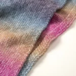 Rainbow Ombre Knit Scarf 3