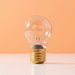 Rechargeable Cordless Magic Heart Light Bulb 3