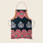 Repurposed Sari Patchwork Apron 1