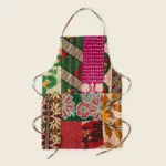 Repurposed Sari Patchwork Apron 2