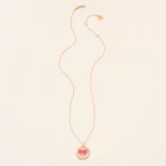 Rose Petal Heart Necklace 2