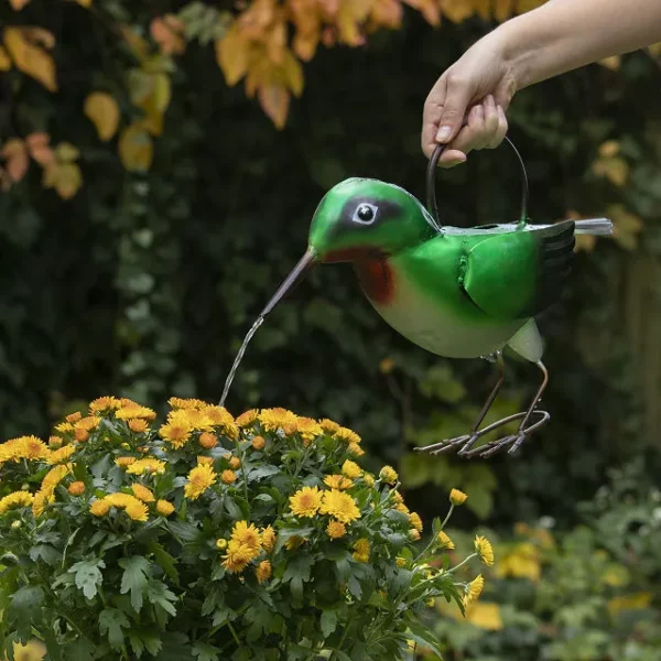 Ruby Throated Hummingbird Watering Can