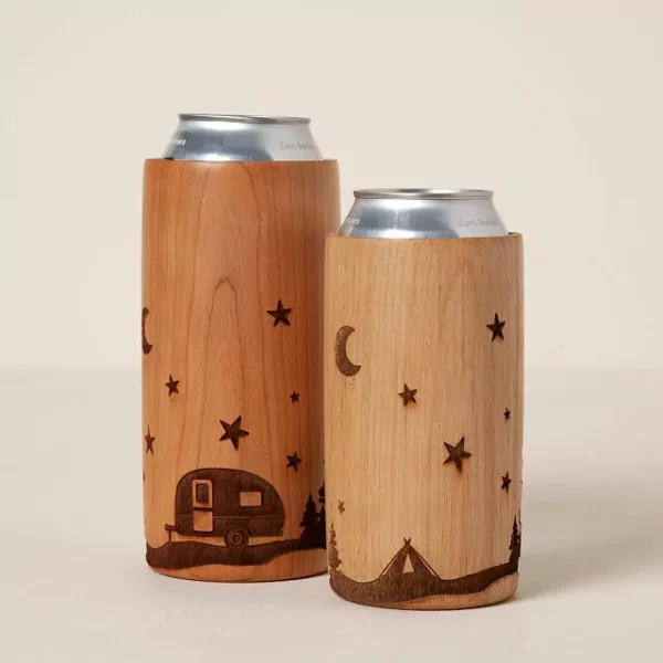 Sip Under The Stars Wood Beer Chiller