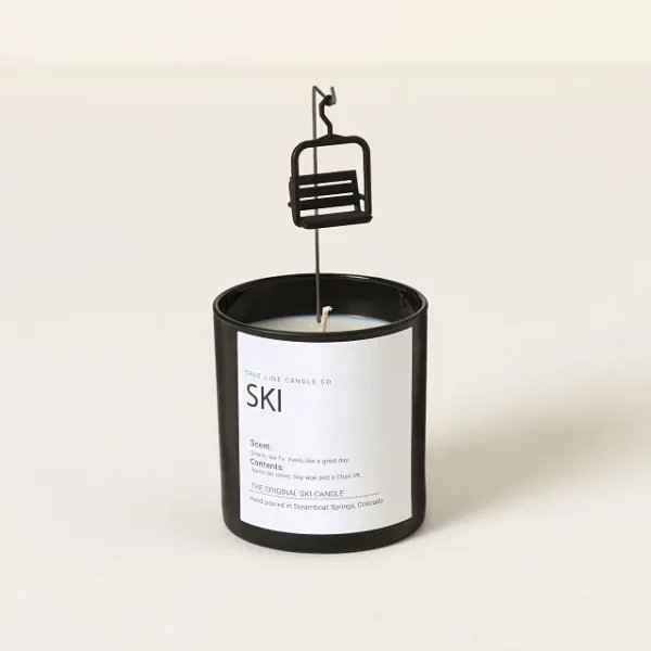 Ski Lift Candle