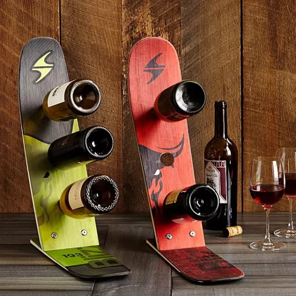 Snow Ski Wine Rack