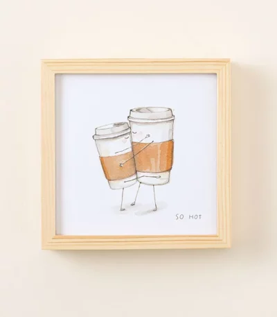 So Hot Framed Art Print