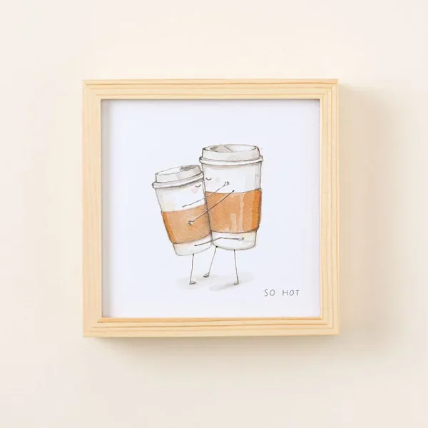 So Hot Framed Art Print