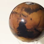 Spinning Mars Globe 1