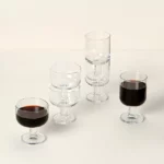 Stackable Wine Glasses - Set Of 6