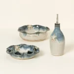 Starfish Ruffle Nesting Bowls - Set Of 3 3