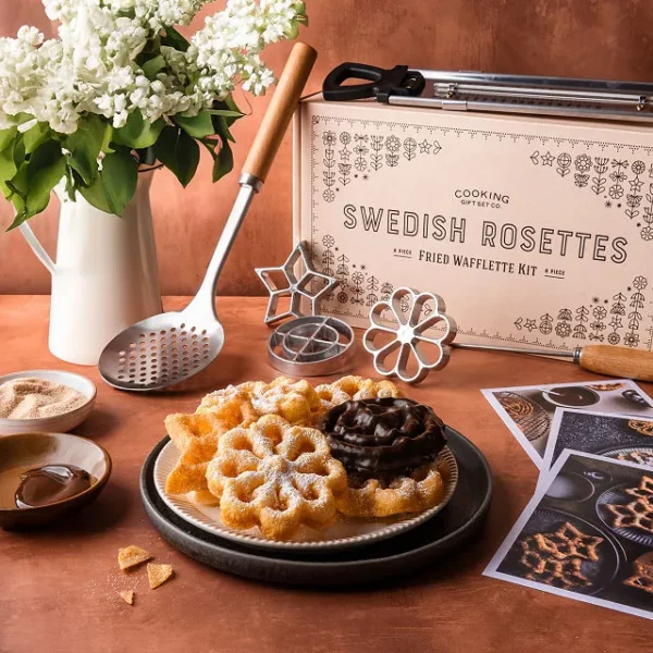 Swedish Rosette Waffle Kit