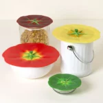 Tomato Airtight Bowl Covers - Set Of 4